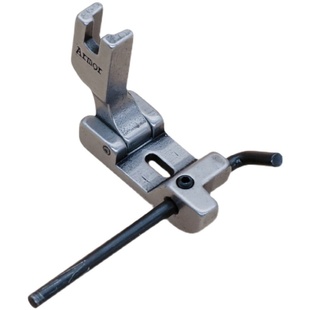 P8103平车810高头车通用帽子导带压脚工业缝纫机做帽左右可调压脚