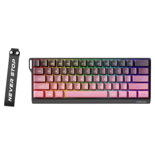 前行者F61/68无线蓝牙键盘游戏电竞专用机械手感小型电脑静音办公