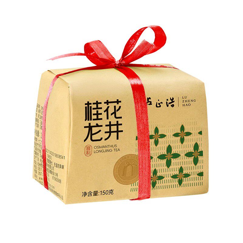杭州特产2026新花正宗桂花龙井茶