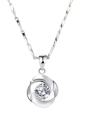 七夕情人节送女友立体项链锁骨链