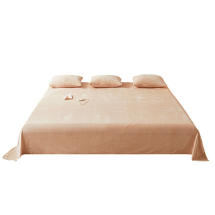 秋冬季牛奶绒大床单3米超大法兰珊瑚绒加大加宽加绒床盖专用炕单