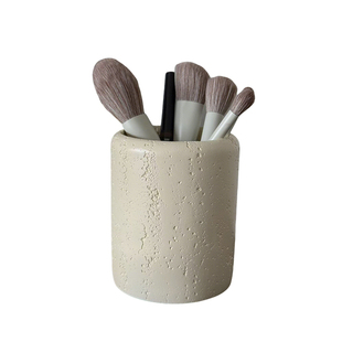 SilentWind寂风洞石纹化妆刷收纳筒桌面高级感创意收纳盒收纳筒
