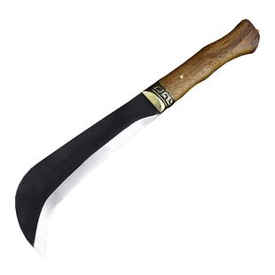 龙泉老式柴刀手工锻打一体锰钢砍柴刀户外开路砍树砍竹刀农用弯刀