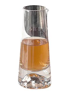 中古侘寂风白酒壶分酒器酒杯