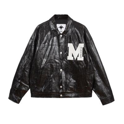 短外套皮衣长袖夹克外套MLMR