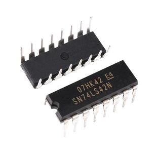 SN74LS42 47 48 76 83 85 109 112 123 138 139N芯片 直插DIP-16