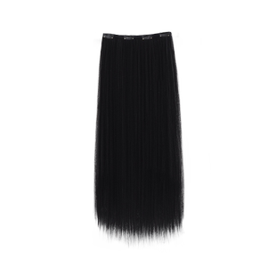 汉服假发片古风假发一片式接发盘发发髻古装玉米须曲曲发排长直发