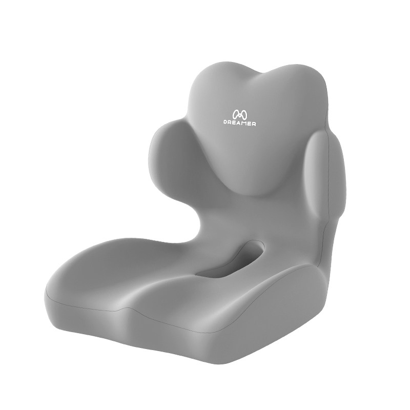 知梦人坐垫靠背一体办公室座椅护腰美臀垫久坐不累减压座垫屁股垫