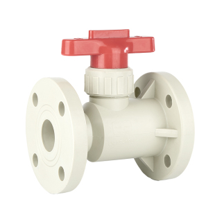 戎生PPH法兰球阀PPR热熔塑料阀门水管快装焊接开关耐高温dn25 40