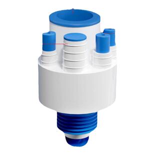 厨房三通集成排水器厨房下水管防臭神器菜盆五通合一通用下水接头