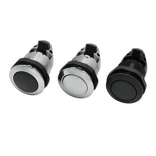 索斯科M1按压式门锁旋转开启式房车游艇门锁圆形按钮防噪音弹跳锁