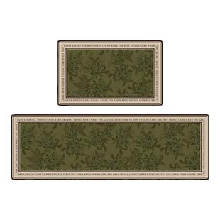 美式厨房专用地垫皮革吸水吸油防滑脚垫子家用免洗耐脏可裁剪地毯