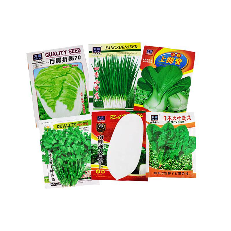 四季菜籽种蔬菜种子套餐生菜香菜种孑大叶种籽葱种优质籽盆栽阳台