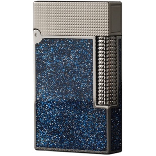 法国都柏特朗声高档打火机钢音黄铜充气送男士礼品限量版璀璨星空