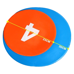 数字标志碟平面地标垫足球标志碟障碍物篮球训练器材地贴