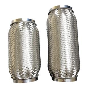 汽车排气管软连接波纹管消声器金属软管五层304不锈钢焊接型号全