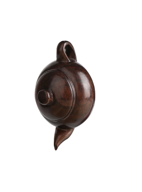 把把壶手把件木质小壶摆件