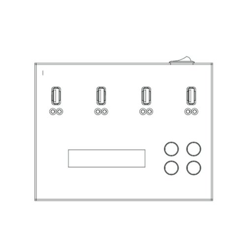 HL-U3104拷贝机 多母源4口U盘/usb拷贝机 移动硬盘座高速拷贝机