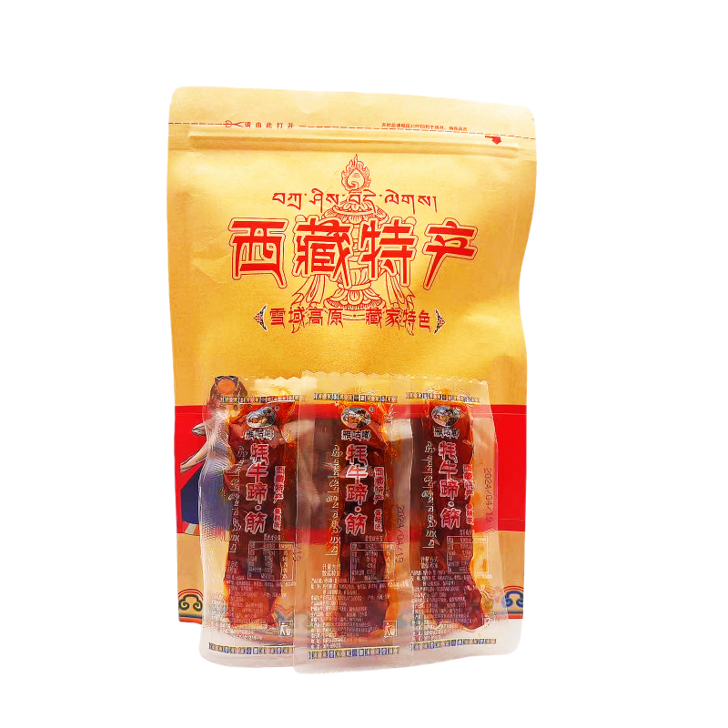 西藏特产雅咕嘟牦牛蹄筋正宗耗牛蹄筋Q弹牛蹄筋开袋即食拉萨包邮