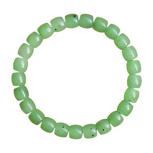 和田玉碧玉手串亲宝水晶天然乌兰海苹果绿手链女男玉石饰品散珠