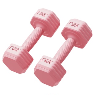 六角哑铃男士家用健身器材5kg一对壶铃学生青少年女士力量训练