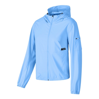 Skechers斯凯奇女士耐穿速干防风梭织连帽外套 P423W089/02P8