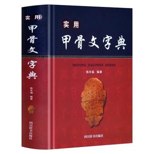 实用甲骨文字典正版陈年福原著殷墟甲骨文构形形义关系古代文字汉字形体构造字型字义解析专业工具书甲骨文研究字典四川辞书出版社