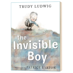 英文原版绘本 The Invisible Boy 看不见的男孩 儿童英语故事书 精装 英文版进口原版书籍 Trudy Ludwig