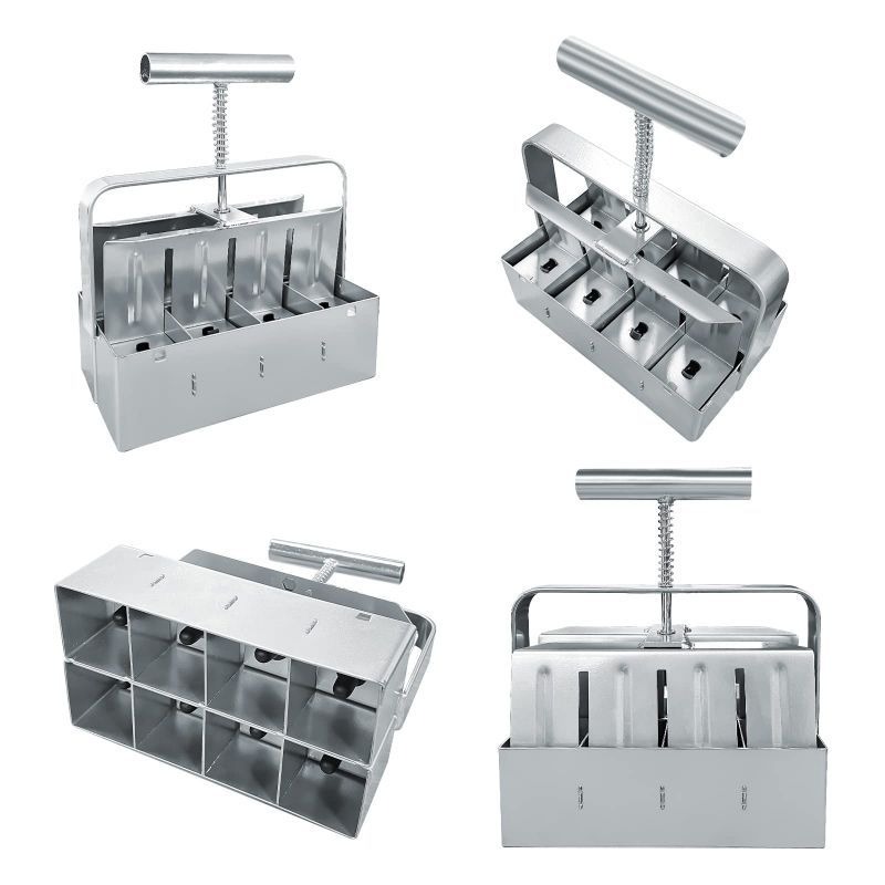 亚马逊跨境土块制造器手动双排阻滞工具土壤园林工具播种器花园