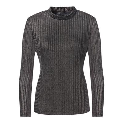 咖色闪金高贵小衫LT22313A