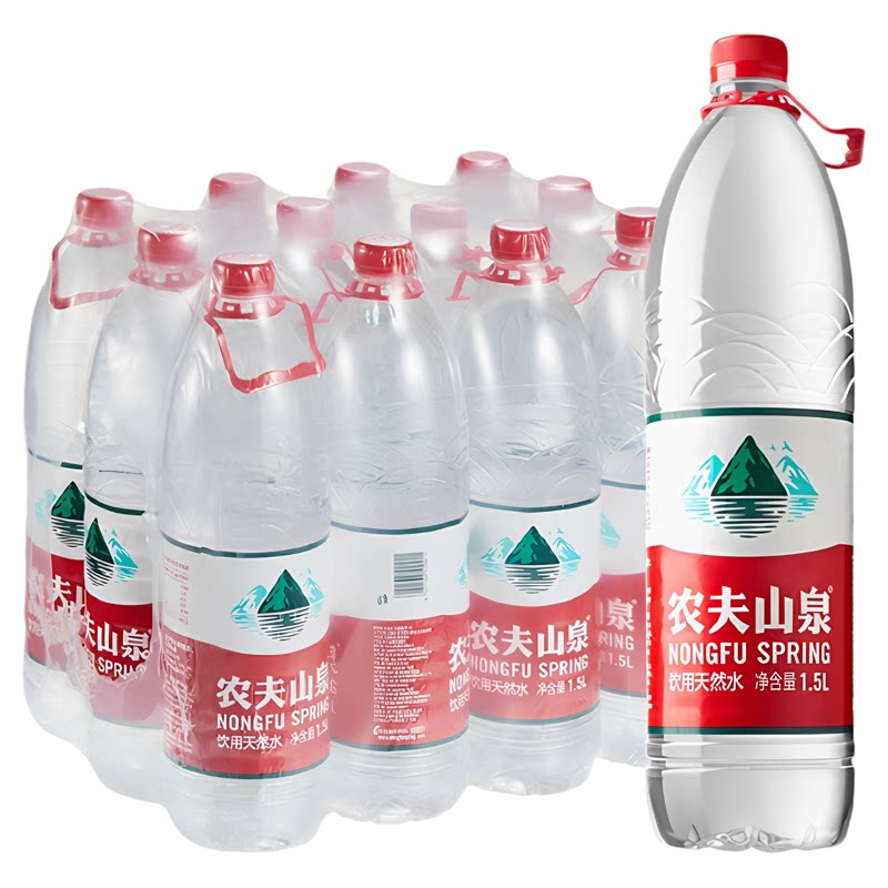 农夫山泉天然水1.5L*12瓶箱装