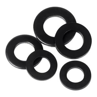 平垫垫圈黑色介子华司加大加厚螺丝垫片M2M3M4M5M6M8M10M12M14M45