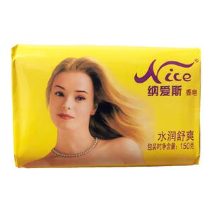 纳爱斯香皂清洁水润舒爽保湿润肤洁面洗澡梦幻实惠家庭装正品包邮