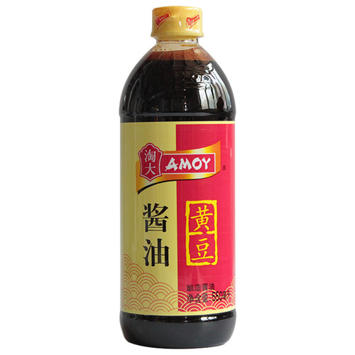 淘大黄豆酱油550mL瓶装酿造黄豆酱油家用调味品生抽老式酱油