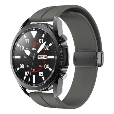 马克折叠扣磁吸硅胶表带