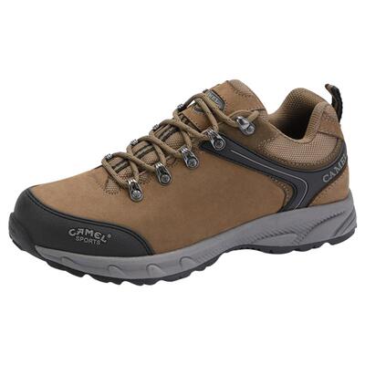 登山鞋徒步男士耐磨户外骆驼