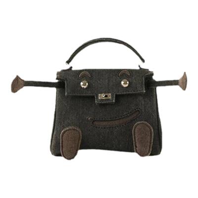 Margin Goods新款女士包包复古手提包Mini包包单肩斜挎包