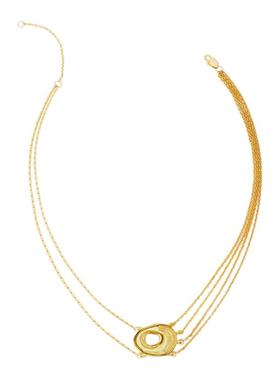 Chill Talent记忆听沙项链手工拉丝轻奢简约时尚百搭小众