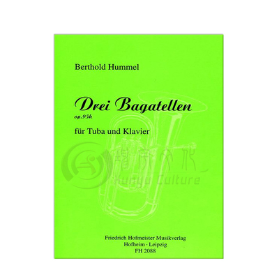 胡梅尔三首小作品OP95h大号