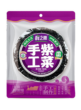 鲜之惠传统手工紫菜100g*5袋