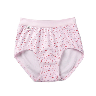 中老年内裤女纯棉妈妈内裤宽松大码高腰老年人棉质面料三角裤