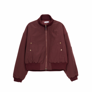 Holocene美式潮牌复古vintage棉服男冬酷飒高级感bomber飞行夹克