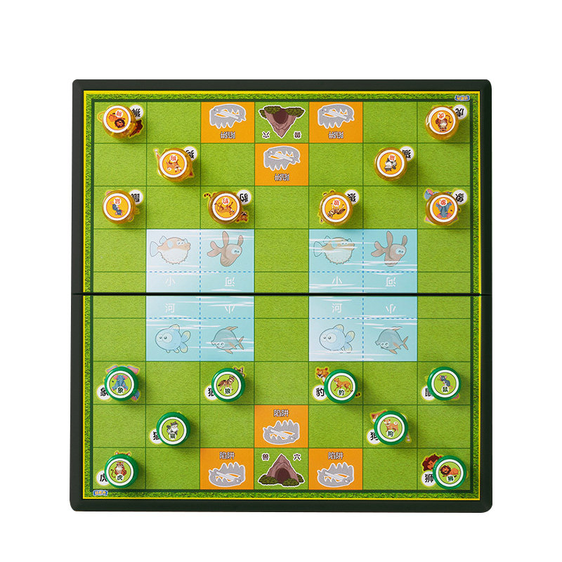 磁力儿童小学生新版飞行斗兽棋