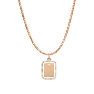 DW项链 STAPLE叠戴系列基础单链锁骨链星辰吊坠混搭 明星同款