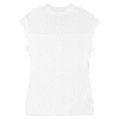 大洪洪【含蓄千金】春新款气质修身小圆领针织衫女连肩袖百搭上衣