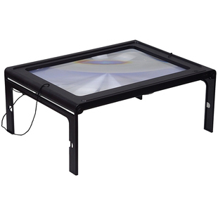 桌面台式放大镜老人阅读高清看书维修专用菲涅尔模型涂装手工织补