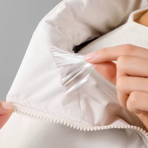 衣领防脏贴透明隐形羽绒服外套衬衣领口防脏神器衬衫帽子防粉底贴
