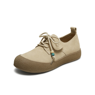 TATA他她女鞋2025年冬时尚休闲鞋勃肯鞋新款圆头厚底鞋4TR03CM5