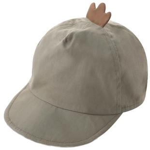 男宝宝帽子春秋季超萌可爱儿童棒球帽婴幼儿夏季防晒帽男童鸭舌帽