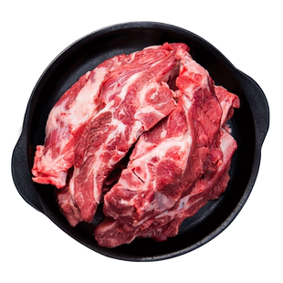 内蒙羊排4斤原切手抓羊排肥少瘦多冷冻羊肋排散养羔羊一字排清真